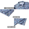 image:imageGolf Shirts for Men Dry Fit Short Sleeve Print Performance Moisture Wicking Polo ShirtAstral Geo