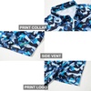 image:imageGolf Shirts for Men Dry Fit Short Sleeve Print Performance Moisture Wicking Polo ShirtBlue Camo