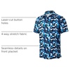 image:imageGolf Shirts for Men Dry Fit Short Sleeve Print Performance Moisture Wicking Polo ShirtBlue Camo