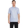 image:imageGolf Shirts for Men Dry Fit Short Sleeve Print Performance Moisture Wicking Polo ShirtBlue Loop Chain