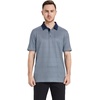 image:imageGolf Shirts for Men Dry Fit Short Sleeve Print Performance Moisture Wicking Polo ShirtBluish Umbrella