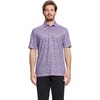 image:imageGolf Shirts for Men Dry Fit Short Sleeve Print Performance Moisture Wicking Polo ShirtColorful Floral