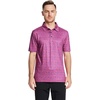 image:imageGolf Shirts for Men Dry Fit Short Sleeve Print Performance Moisture Wicking Polo ShirtCoral Paisley