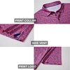 image:imageGolf Shirts for Men Dry Fit Short Sleeve Print Performance Moisture Wicking Polo ShirtCoral Paisley