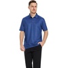 image:imageGolf Shirts for Men Dry Fit Short Sleeve Print Performance Moisture Wicking Polo ShirtDark Blue Load