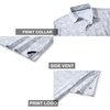 image:imageGolf Shirts for Men Dry Fit Short Sleeve Print Performance Moisture Wicking Polo ShirtGrey Abstract