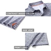 image:imageGolf Shirts for Men Dry Fit Short Sleeve Print Performance Moisture Wicking Polo ShirtInk Blossom