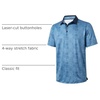 image:imageGolf Shirts for Men Dry Fit Short Sleeve Print Performance Moisture Wicking Polo ShirtMidnight Fireworks