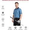 image:imageGolf Shirts for Men Dry Fit Short Sleeve Print Performance Moisture Wicking Polo ShirtMidnight Fireworks
