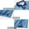 image:imageGolf Shirts for Men Dry Fit Short Sleeve Print Performance Moisture Wicking Polo ShirtMidnight Fireworks