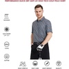 image:imageGolf Shirts for Men Dry Fit Short Sleeve Print Performance Moisture Wicking Polo ShirtMotley Stream2