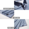 image:imageGolf Shirts for Men Dry Fit Short Sleeve Print Performance Moisture Wicking Polo ShirtNavy Flagpole