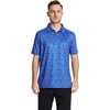 image:imageGolf Shirts for Men Dry Fit Short Sleeve Print Performance Moisture Wicking Polo ShirtNavy Paisley