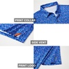 image:imageGolf Shirts for Men Dry Fit Short Sleeve Print Performance Moisture Wicking Polo ShirtNavy Paisley