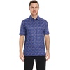 image:imageGolf Shirts for Men Dry Fit Short Sleeve Print Performance Moisture Wicking Polo ShirtNavy Patriotic Firework
