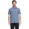 image:imageGolf Shirts for Men Dry Fit Short Sleeve Print Performance Moisture Wicking Polo ShirtNavy Puzzle Block