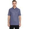 image:imageGolf Shirts for Men Dry Fit Short Sleeve Print Performance Moisture Wicking Polo ShirtNavy Square