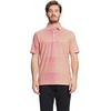image:imageGolf Shirts for Men Dry Fit Short Sleeve Print Performance Moisture Wicking Polo ShirtOrange Red Ethnic