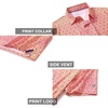 image:imageGolf Shirts for Men Dry Fit Short Sleeve Print Performance Moisture Wicking Polo ShirtOrange Red Ethnic