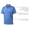 image:imageGolf Shirts for Men Dry Fit Short Sleeve Print Performance Moisture Wicking Polo ShirtPacific Golf Victory