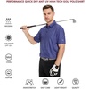 image:imageGolf Shirts for Men Dry Fit Short Sleeve Print Performance Moisture Wicking Polo ShirtPatriotic Ice Cream