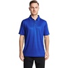 image:imageGolf Shirts for Men Dry Fit Short Sleeve Print Performance Moisture Wicking Polo ShirtPatriotic Star