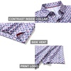 image:imageGolf Shirts for Men Dry Fit Short Sleeve Print Performance Moisture Wicking Polo ShirtPink Navy Abstract