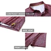 image:imageGolf Shirts for Men Dry Fit Short Sleeve Print Performance Moisture Wicking Polo ShirtScarlet Oval