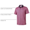 image:imageGolf Shirts for Men Dry Fit Short Sleeve Print Performance Moisture Wicking Polo ShirtSorbet Flagpole