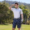 image:imageGolf Shirts for Men Dry Fit Short Sleeve Print Performance Moisture Wicking Polo ShirtWhite