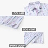 image:imageGolf Shirts for Men Dry Fit Short Sleeve Print Performance Moisture Wicking Polo ShirtWhite Cactus
