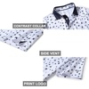 image:imageGolf Shirts for Men Dry Fit Short Sleeve Print Performance Moisture Wicking Polo ShirtWhite Navy Seagull