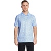 image:imageGolf Shirts for Men Dry Fit Short Sleeve Print Performance Moisture Wicking Polo ShirtWhite Paisley