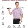 image:imageGolf Shirts for Men Dry Fit Short Sleeve Print Performance Moisture Wicking Polo ShirtWhite Patriotic Firework