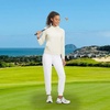 image:imageM MAELRE Hoodies for Women Golf Soft Long Sleeve Sweatshirts Plain Dry Fit Fall amp Winter Midlayer Womens Hoodies PulloverCream