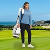 image:imageM MAELRE Hoodies for Women Golf Soft Long Sleeve Sweatshirts Plain Dry Fit Fall amp Winter Midlayer Womens Hoodies PulloverMisty Blue