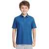 image:imageM MAELREG Boys Polo Shirt Short Sleeve Performance Dry Fit Stretch Funny Print Active Casual Collared Golf Shirts for BoyBlue Graffiti