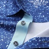 image:imageM MAELREG Boys Polo Shirt Short Sleeve Performance Dry Fit Stretch Funny Print Active Casual Collared Golf Shirts for BoyBlue Molecular Structure