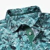 image:imageM MAELREG Boys Polo Shirt Short Sleeve Performance Dry Fit Stretch Funny Print Active Casual Collared Golf Shirts for BoyDark Green Leaf