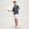 image:imageM MAELREG Boys Polo Shirt Short Sleeve Performance Dry Fit Stretch Funny Print Active Casual Collared Golf Shirts for BoyEaster Bunny Egg