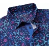 image:imageM MAELREG Boys Polo Shirt Short Sleeve Performance Dry Fit Stretch Funny Print Active Casual Collared Golf Shirts for BoyNavy Colorful Flower