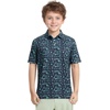 image:imageM MAELREG Boys Polo Shirt Short Sleeve Performance Dry Fit Stretch Funny Print Active Casual Collared Golf Shirts for BoyNavy Ocean Beach