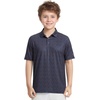 image:imageM MAELREG Boys Polo Shirt Short Sleeve Performance Dry Fit Stretch Funny Print Active Casual Collared Golf Shirts for BoyNavy Pink Seagull