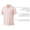 image:imageM MAELREG Boys Polo Shirt Short Sleeve Performance Dry Fit Stretch Funny Print Active Casual Collared Golf Shirts for BoyOrange Sea Wave