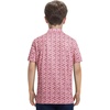 image:imageM MAELREG Boys Polo Shirt Short Sleeve Performance Dry Fit Stretch Funny Print Active Casual Collared Golf Shirts for BoyPink Donut