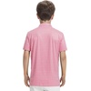 image:imageM MAELREG Boys Polo Shirt Short Sleeve Performance Dry Fit Stretch Funny Print Active Casual Collared Golf Shirts for BoyRed Lobster