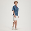image:imageM MAELREG Boys Polo Shirt Short Sleeve Performance Dry Fit Stretch Funny Print Active Casual Collared Golf Shirts for BoySpace Rocket