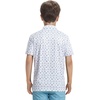 image:imageM MAELREG Boys Polo Shirt Short Sleeve Performance Dry Fit Stretch Funny Print Active Casual Collared Golf Shirts for BoyWhite Golf