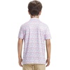 image:imageM MAELREG Boys Polo Shirt Short Sleeve Performance Dry Fit Stretch Funny Print Active Casual Collared Golf Shirts for BoyWhite Pizza