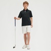 image:imageM MAELREG Boys Polo Shirt Youth Short Sleeve Performance Clothes Dry Fit Stretch Active Casual Collared Kids Golf ShirtsBlack